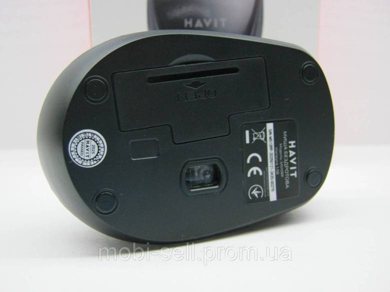 Миша бездротова HAVIT HV-MS10RF Black 2.4 GHz Optical Mouse, 1.5V / АА - фото фото фото 9