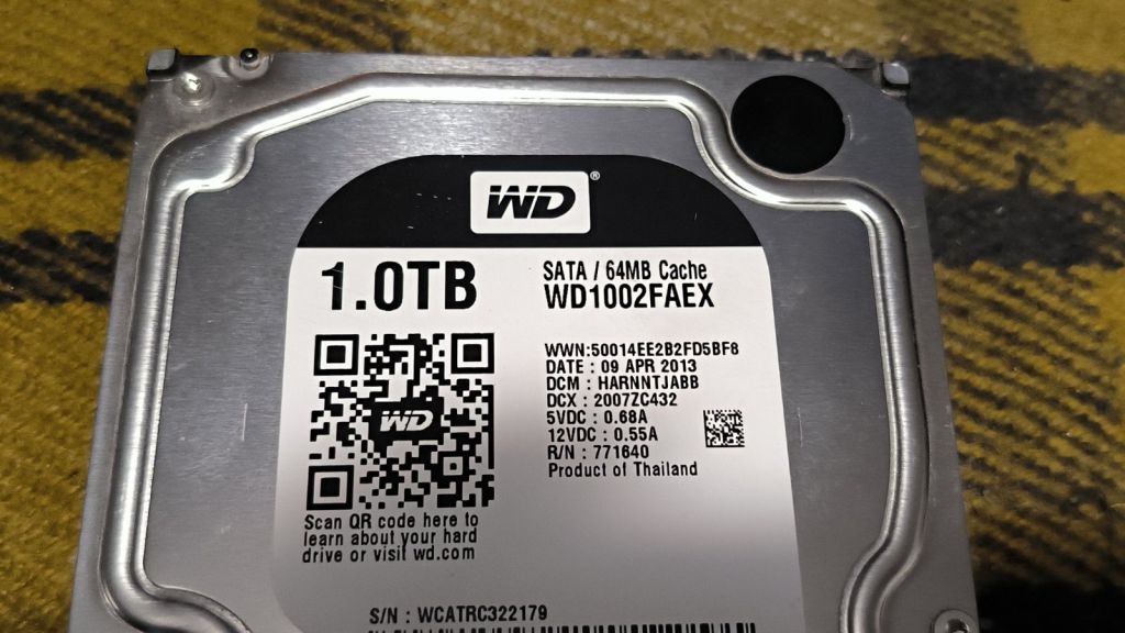 Жорсткий диск HDD Western Digital WD1002FAEX 1TB №22 - фото фото фото 3