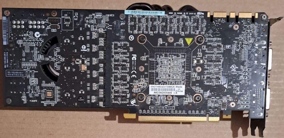 відеокарта  Asus GeForse GTX 480  1536mb  робоча - опис - фото фото фото 1