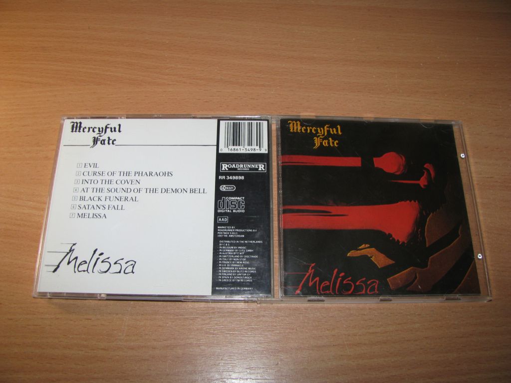MERCYFUL FATE - Melissa  (1983 Roadrunner 1st press, W.Germany) - фото фото фото 0