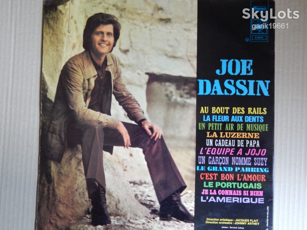 Joe Dassin – Joe Dassin   (CBS – S 64273, Holland) NM-/NM- - фото фото фото 1