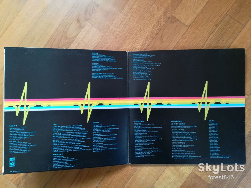 Pink Floyd-The dark side of the moon  (2)-Ex.+, Греція - фото фото фото 3