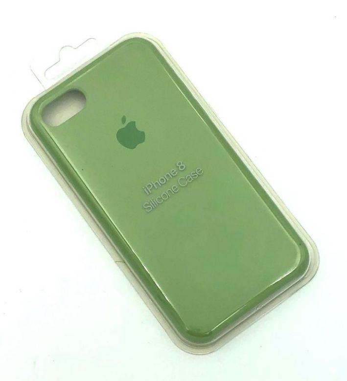 Чохол iPhone 7 / iPhone 8 Silicon Case #01 Light Green - фото фото фото 1