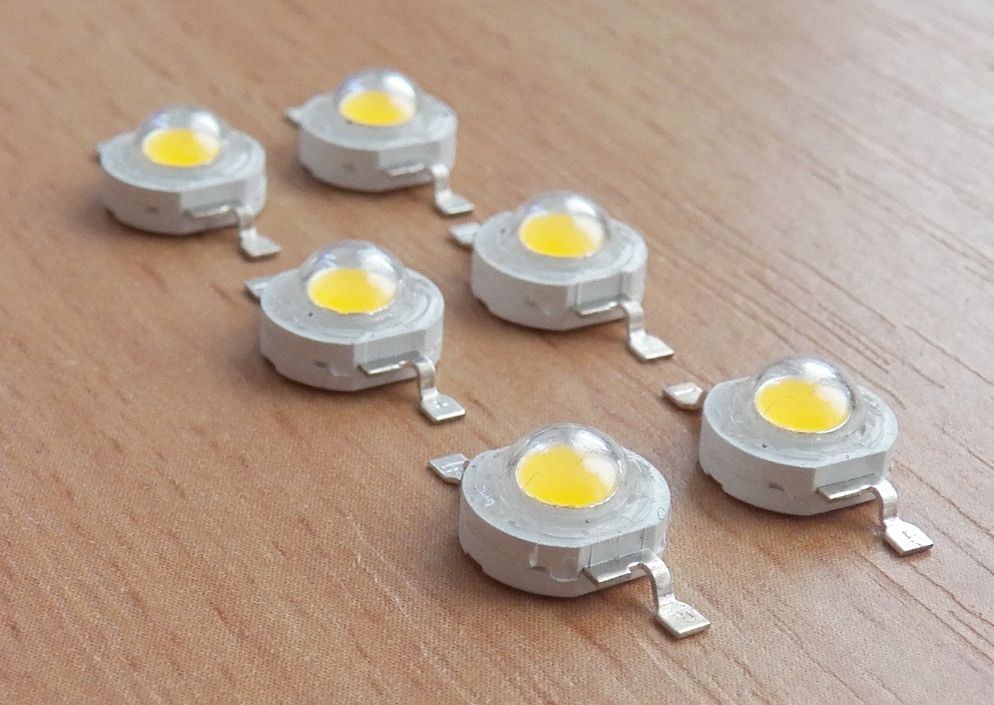 LED 3V Світлодіод  білий warm white NEW - фото фото фото 0
