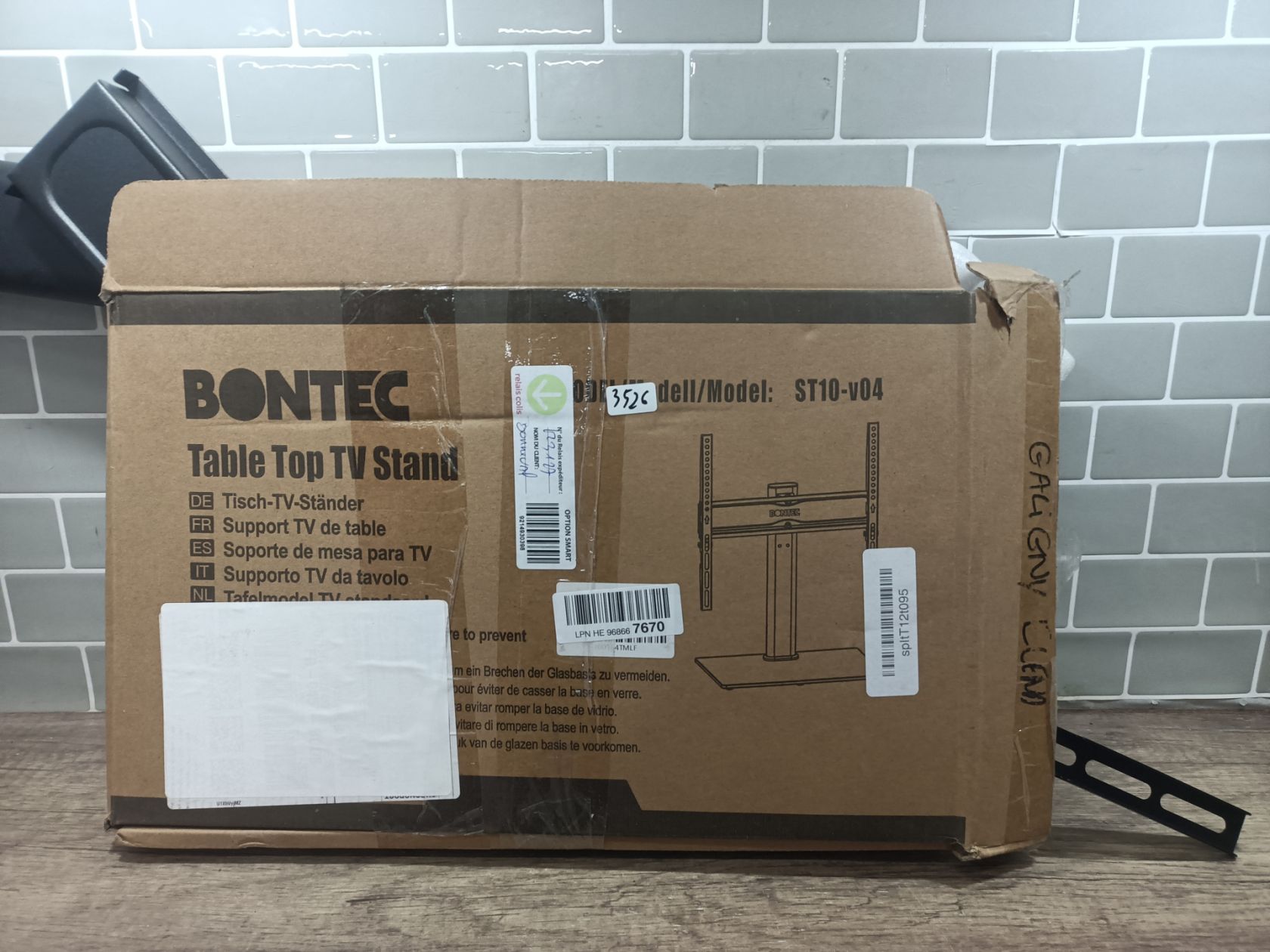 Настільна стійка для телевізора Bontec ST10-v04 3526 - фото фото фото 1