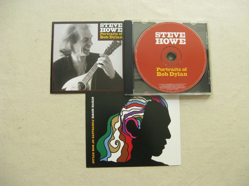 CD Steve Howe. Portraits Of Bob Dylan. 1999. - фото фото фото 1