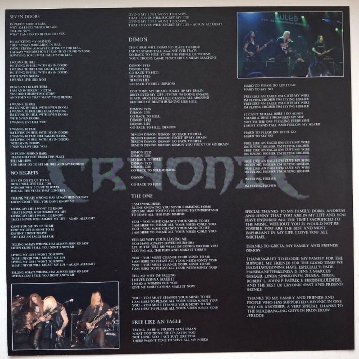 Cryonic - Kings Of Avalon - 2010.  (LP). 12. Vinyl. Пластинка. Germany. Rare. - фото фото фото 3