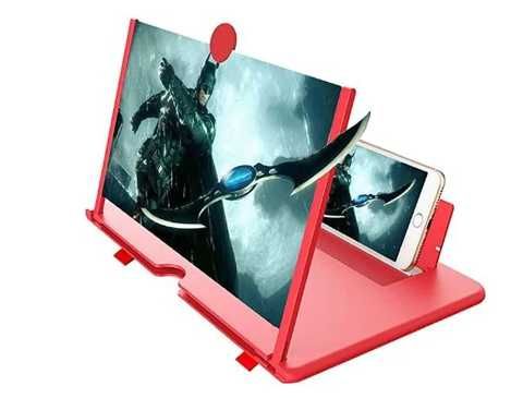 Складная регулируемая подставка-увеличитель 3D,5D,6D экрана держатель 10'' - фото фото фото 2
