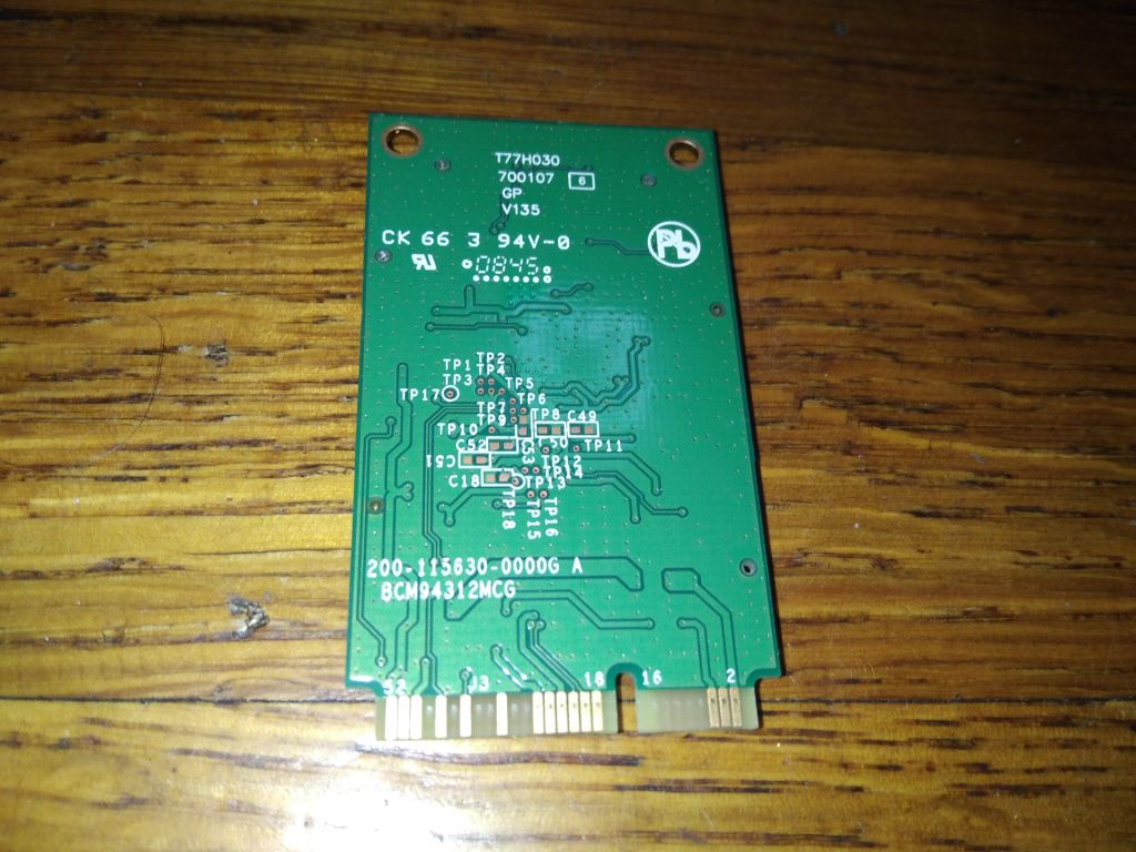 МОДУЛЬ WIFI Broadcom BCM94312MCG - фото фото фото 1