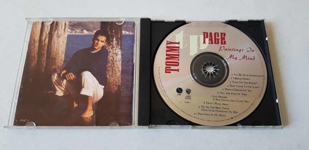 Tommy Page Paintings In My Mind CD фірмовий - фото фото фото 2