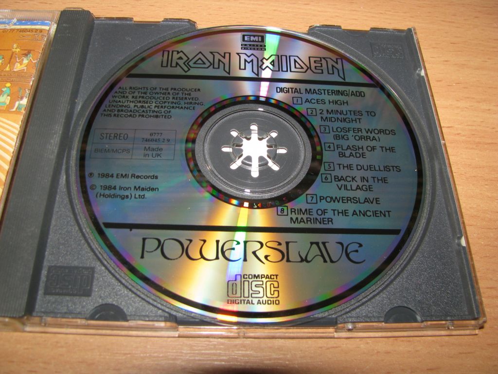 IRON MAIDEN - Powerslave   (1984 EMI UK) - фото фото фото 2