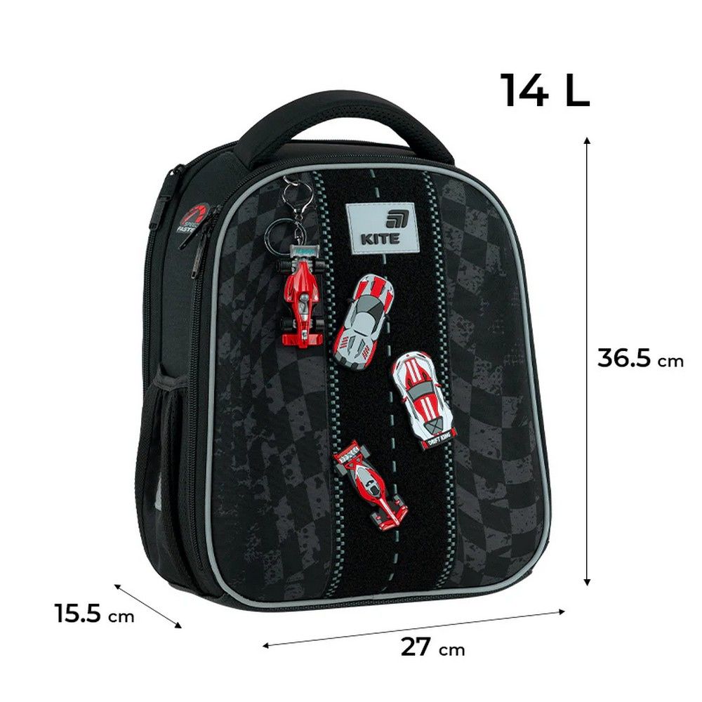 Рюкзак шкільний каркасний Kite Education Race&amp;Win K26-555S-8   (безкоштовна доставка) - фото фото фото 1