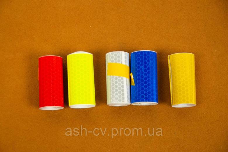 Світловідбивна стрічка стільники Reflector Protective Tape 5x100cm - фото фото фото 0