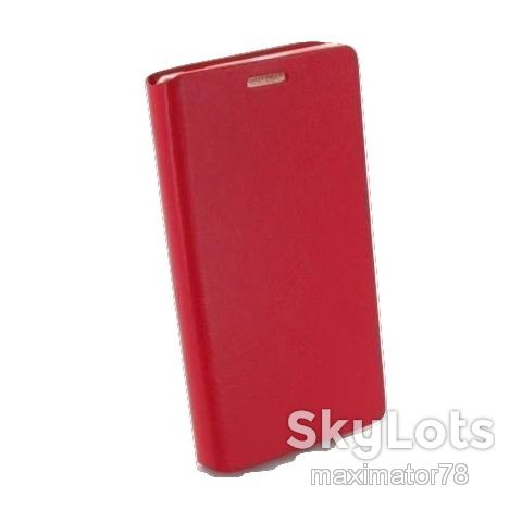 ЧЕХОЛ КНИЖКА ПОДСТАВКА Sony M2 D2305 FLIP COVER red - фото фото фото 2