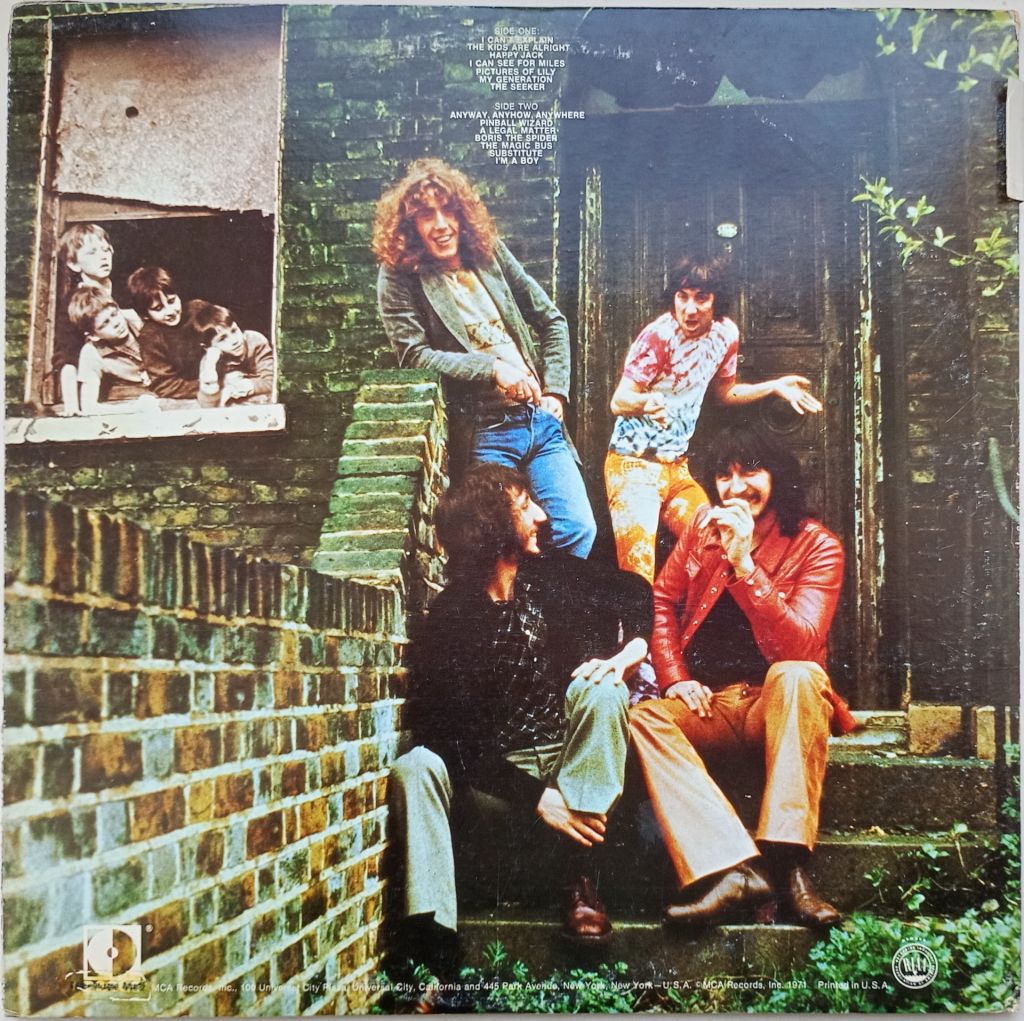 THE WHO Meaty Beaty Big And Bouncy LP VG++/EX - фото фото фото 2