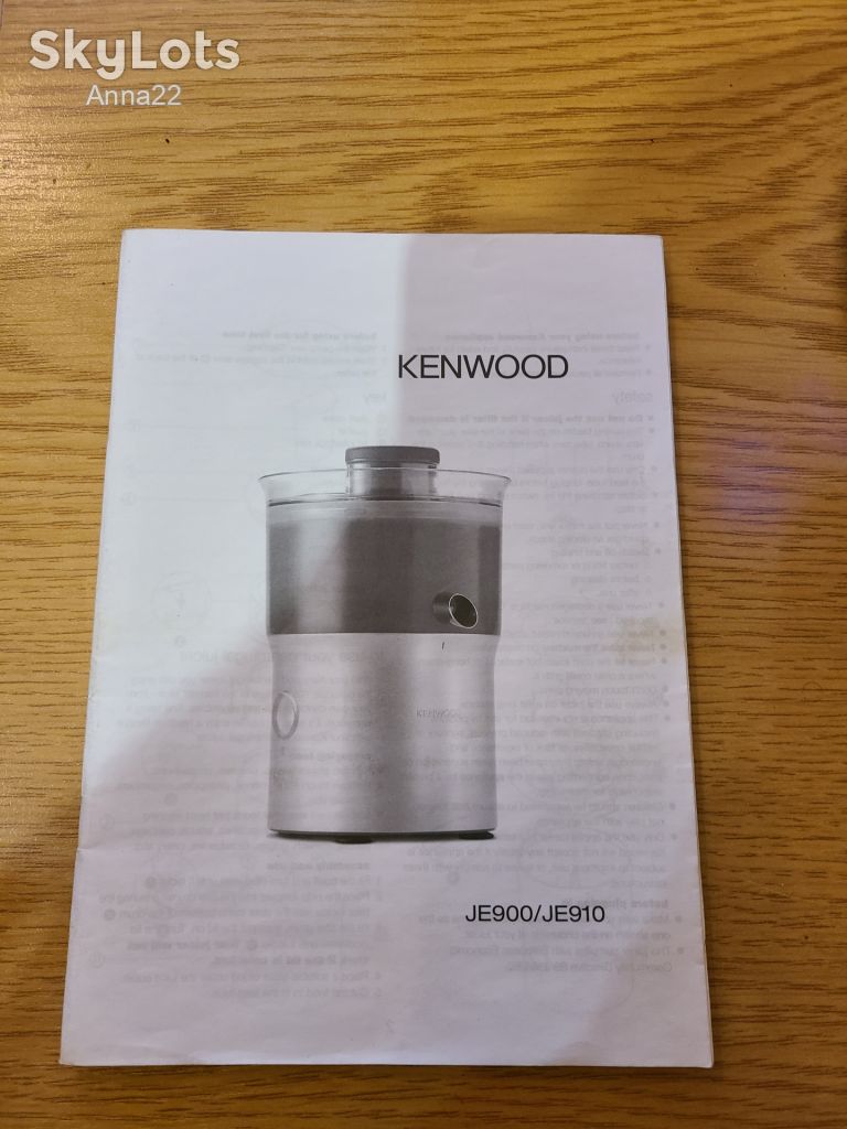 Соковитискач соковижималка Kenwood je 900 - фото фото фото 1