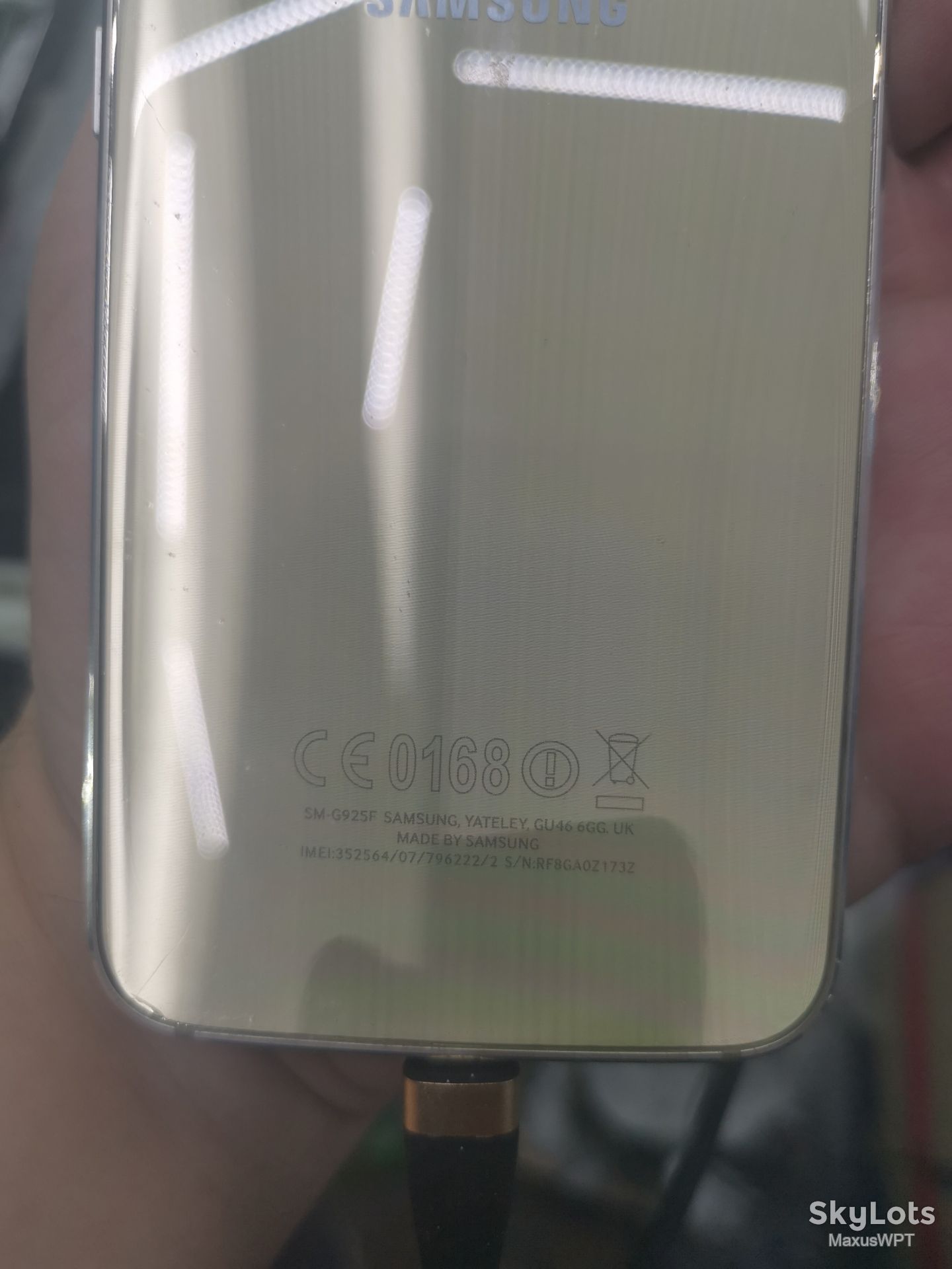 #351 Sklad Samsung S6 edge gold g925f - фото фото фото 1
