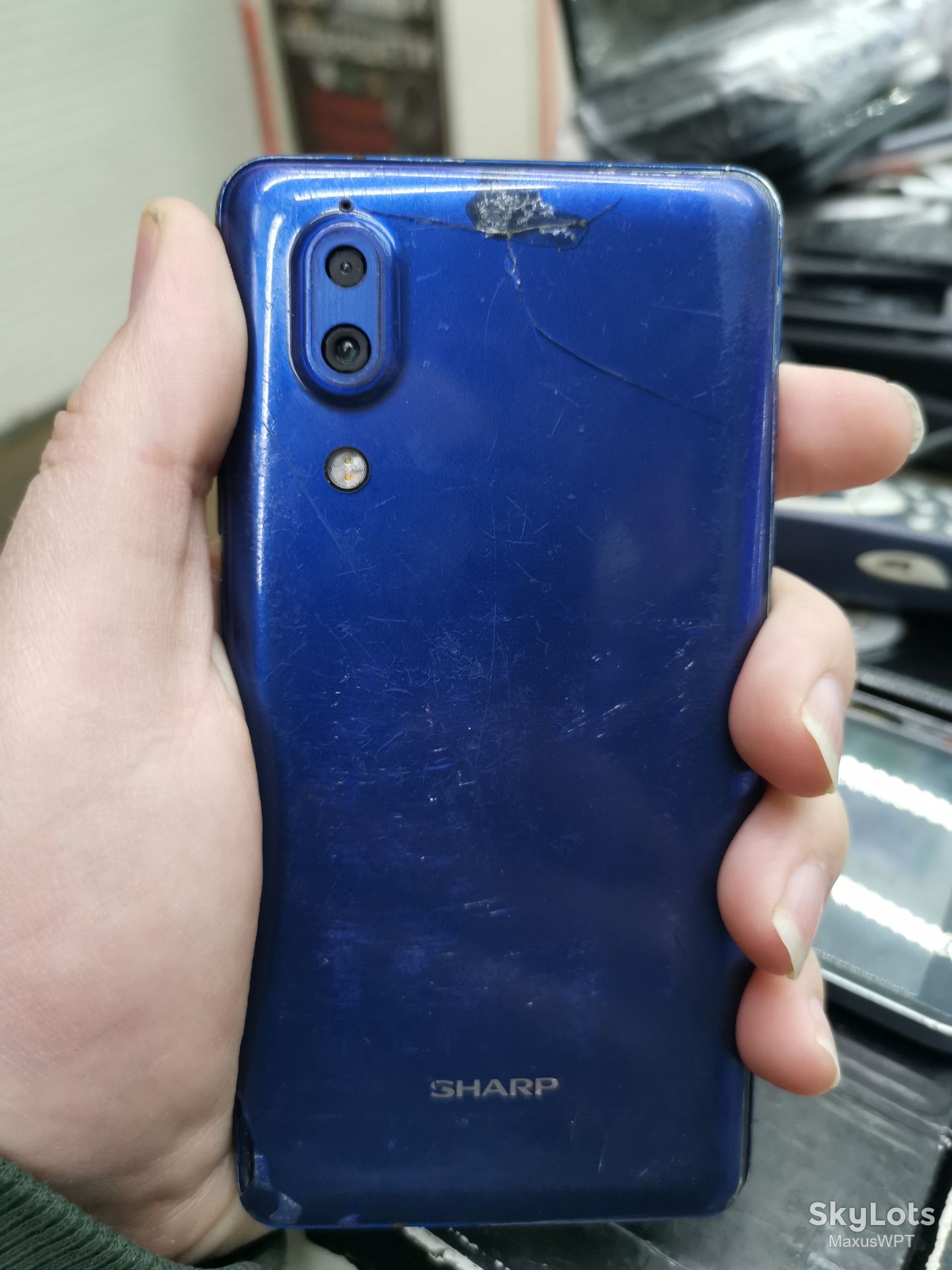 #700 Sklad Sharp Aquos S2 blue - фото фото фото 1