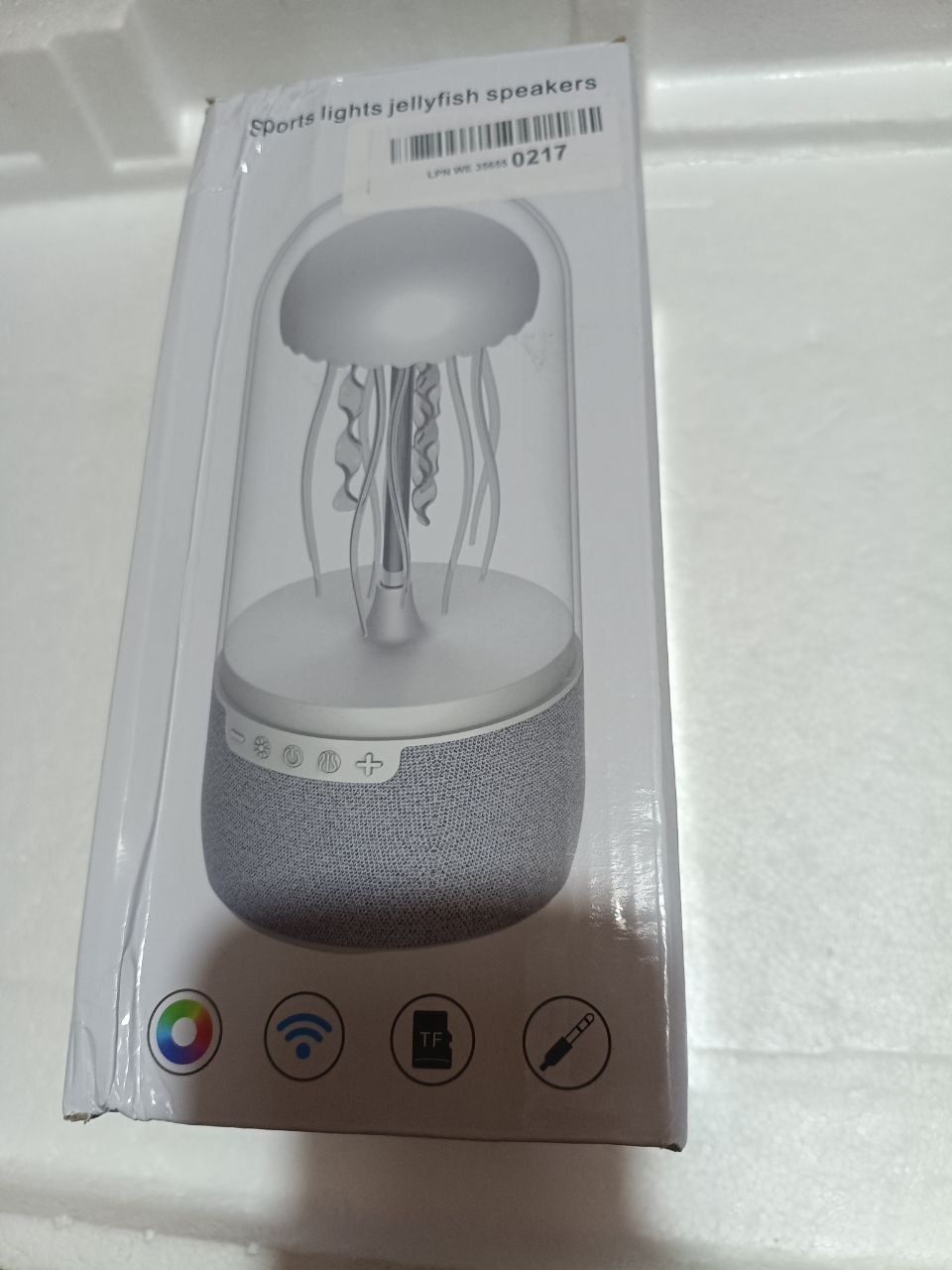 Нічник-колонка Медуза Bluetooth RGB / Портативна акустика 2в1. Амазон - фото фото фото 1