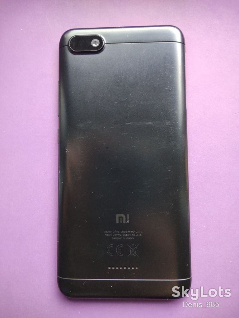 Xiaomi Redmi 6A, задняя крышка - фото фото фото 0