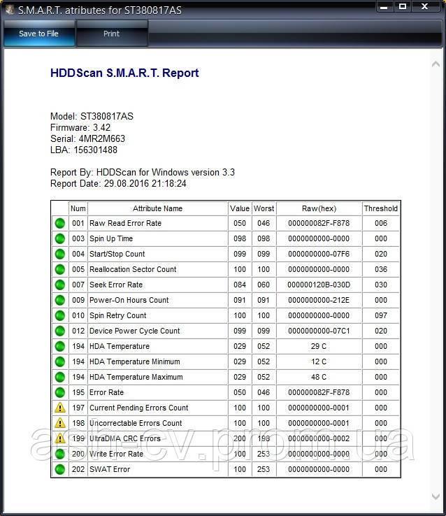 Жорсткий диск, вінчестер, HDD, Seagate 80 Gb SATA ST380817AS - фото фото фото 5