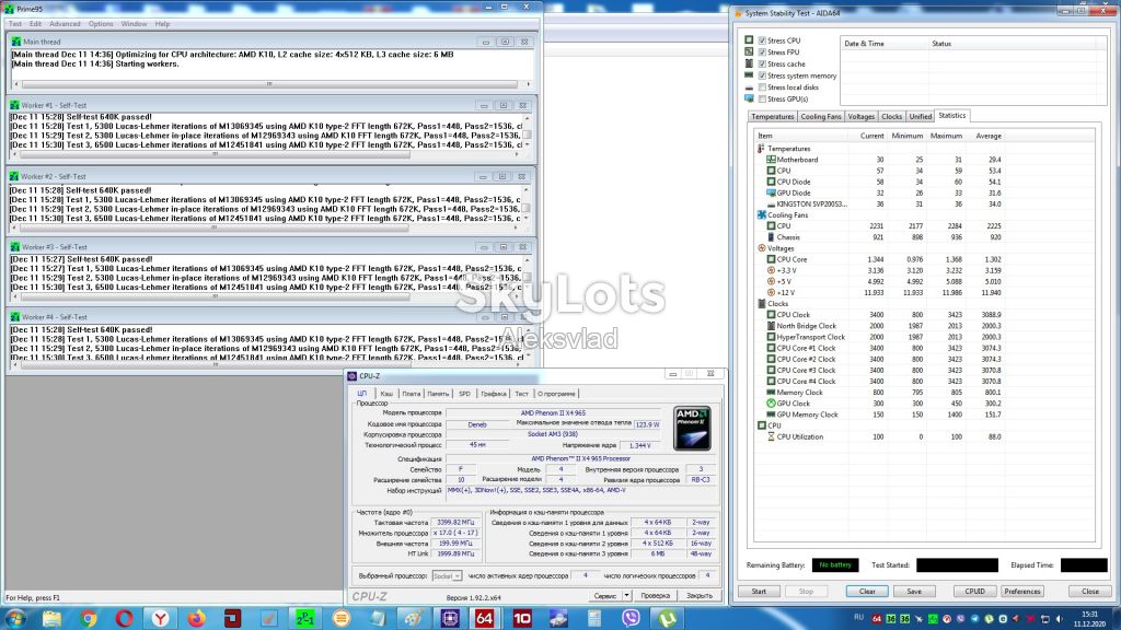 AMD Phenom II X4 965 Black Edition      (HDZ965FBK4DGM) 125W 3,4GHz      (955) - фото фото фото 7