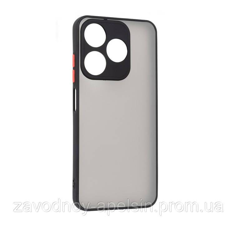 Tecno Spark 20C Чехол матовый Защита камеры (TPU+PC) - фото фото фото 0
