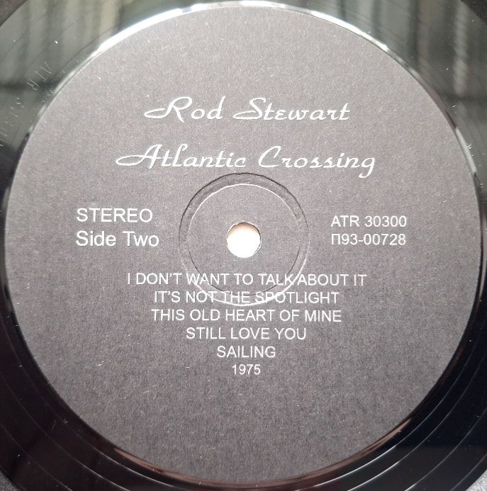 Rod Stewart - Atlantic Crossing - 1975.  (LP). 12. Vinyl. Пластинка. Antrop. Rare. - фото фото фото 3
