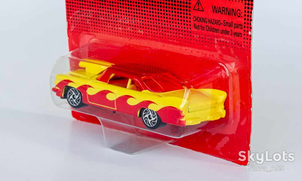 1:64 Plymouth 1960 yellow-red, Hot Rod #04800 - фото фото фото 3