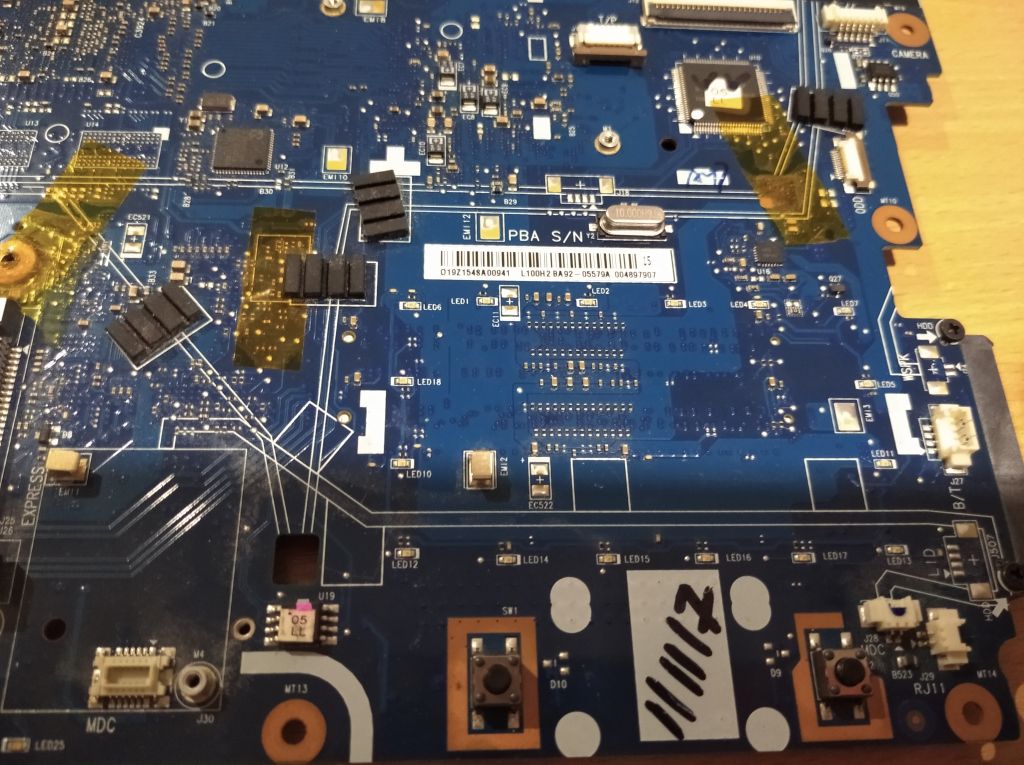 Плата ноутбука Samsung R520  б/у - фото фото фото 8