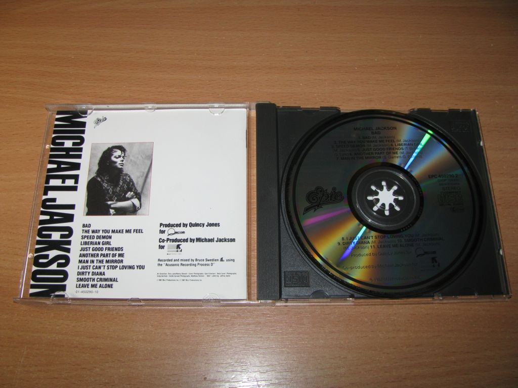 MICHAEL JACKSON - Bad   (1987 Epic 1st press,Japan) - фото фото фото 1