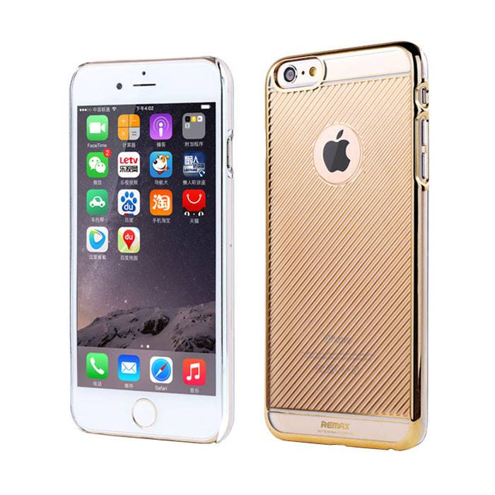 Чехол Remax для iPhone 6/6S Shadow PC Golden - фото фото фото 0