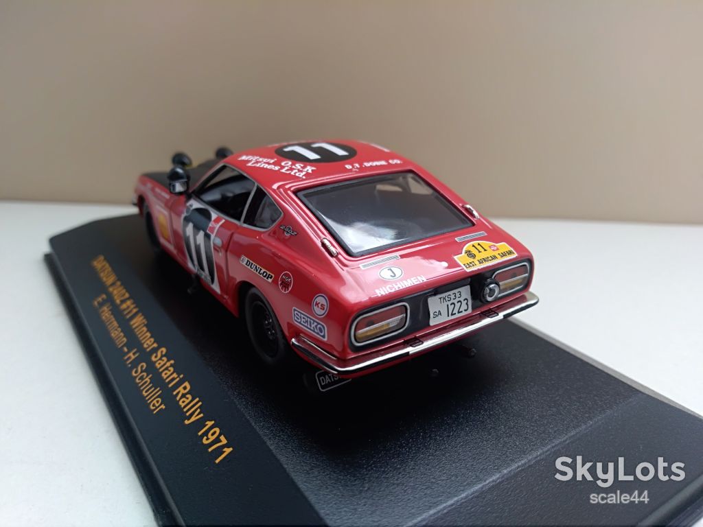 Datsun 240Z Safari rally.IXO.1/43 - фото фото фото 4