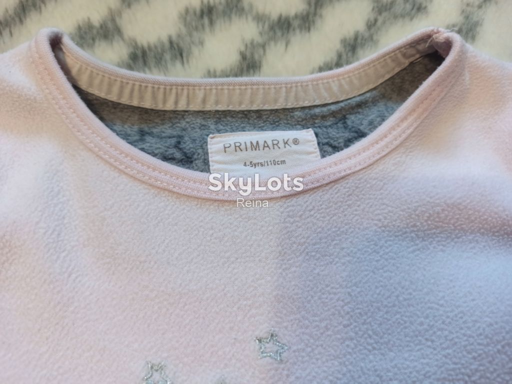 Тепла комбінована піжама для дівчинки primark - фото фото фото 3