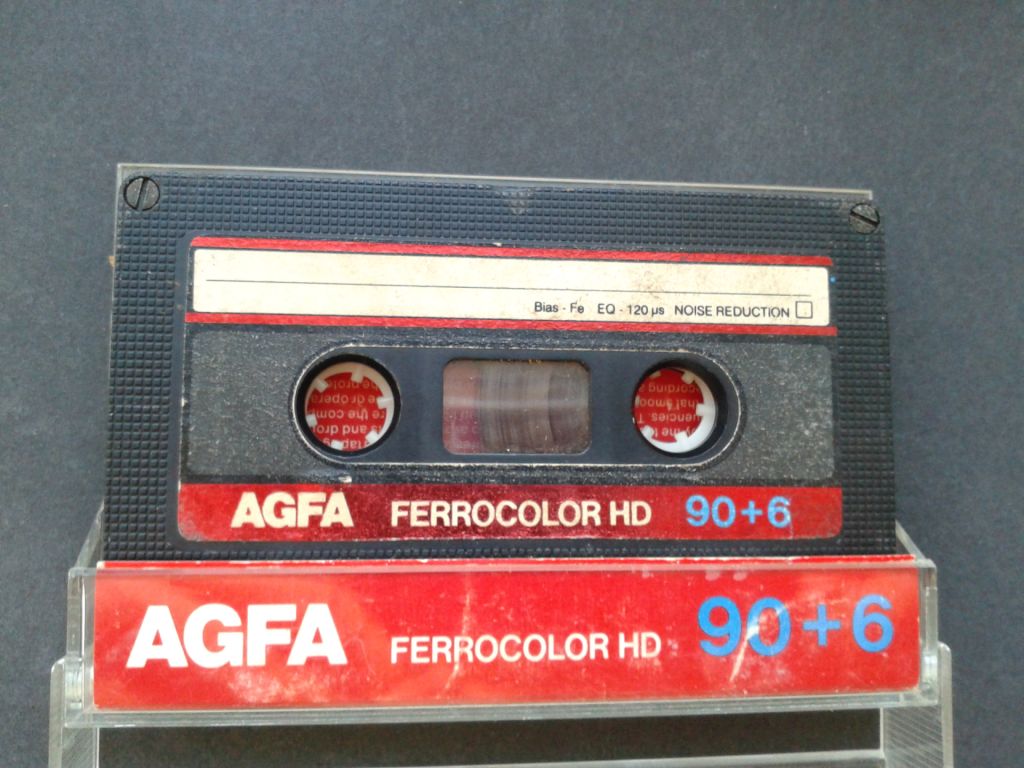 Аудиокассета AGFA Ferrocolor HD 90+6 - фото фото фото 0