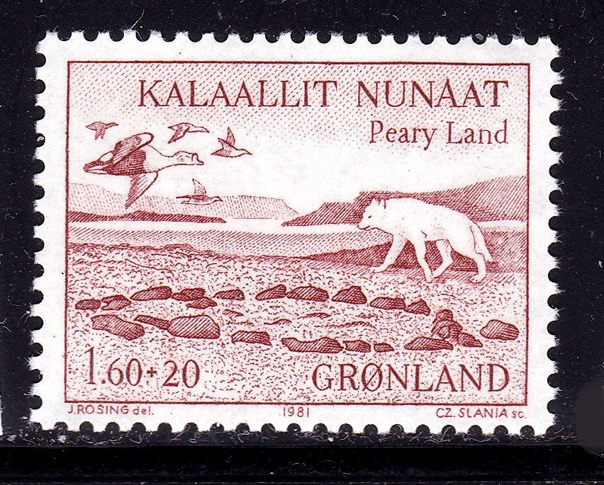 Фауна  Гренландия 1981 г MNH - - фото фото фото 0