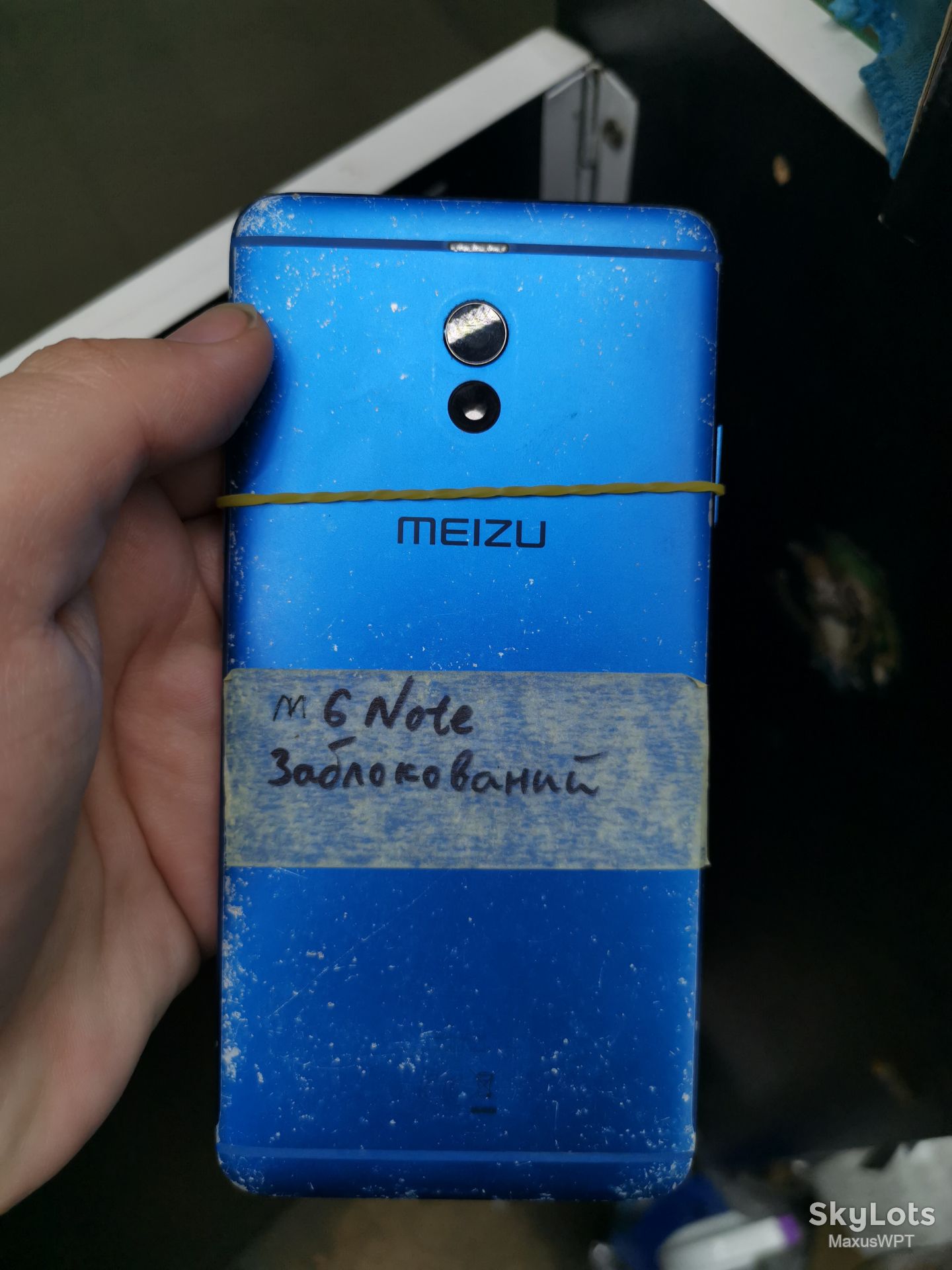 #606 Sklad Meizu M6 Note blue - фото фото фото 1