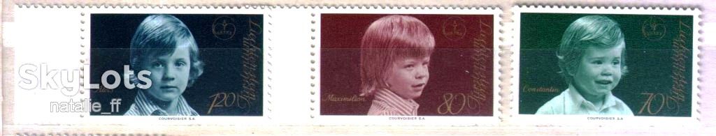 Лихтенштейн  1975 г   MNH - личности - фото фото фото 0