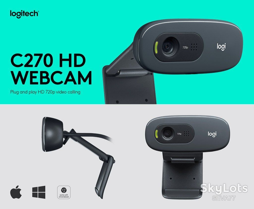 Веб-камера Logitech WebCam C270 HD - фото фото фото 2