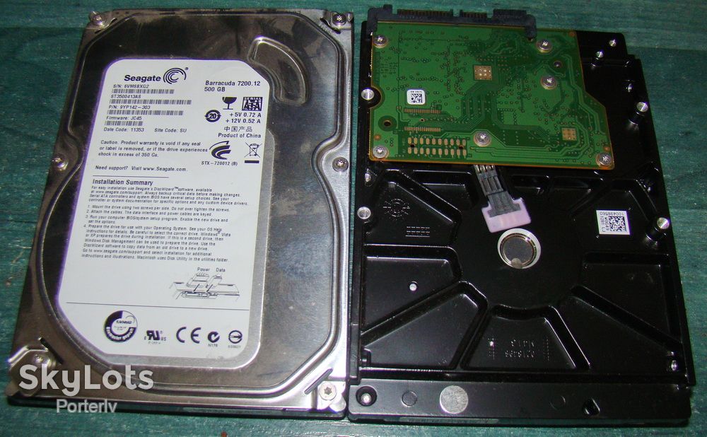 HDD Seagate 250/320/500/1000GB SATA 3.5"  Baracuda 7200.12 - фото фото фото 1