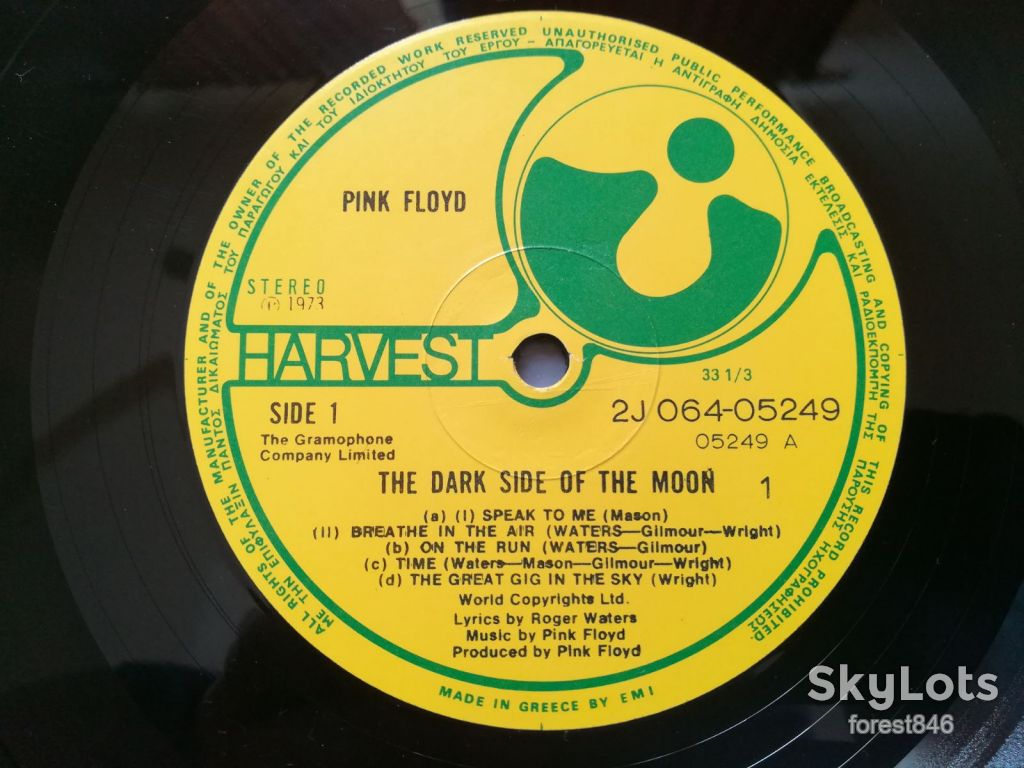 Pink Floyd-The dark side of the moon  (2)-Ex.+, Греція - фото фото фото 5