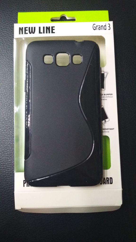 Чехол силикон New Line для Samsung Galaxy Grand 3 G7200 black - фото фото фото 0