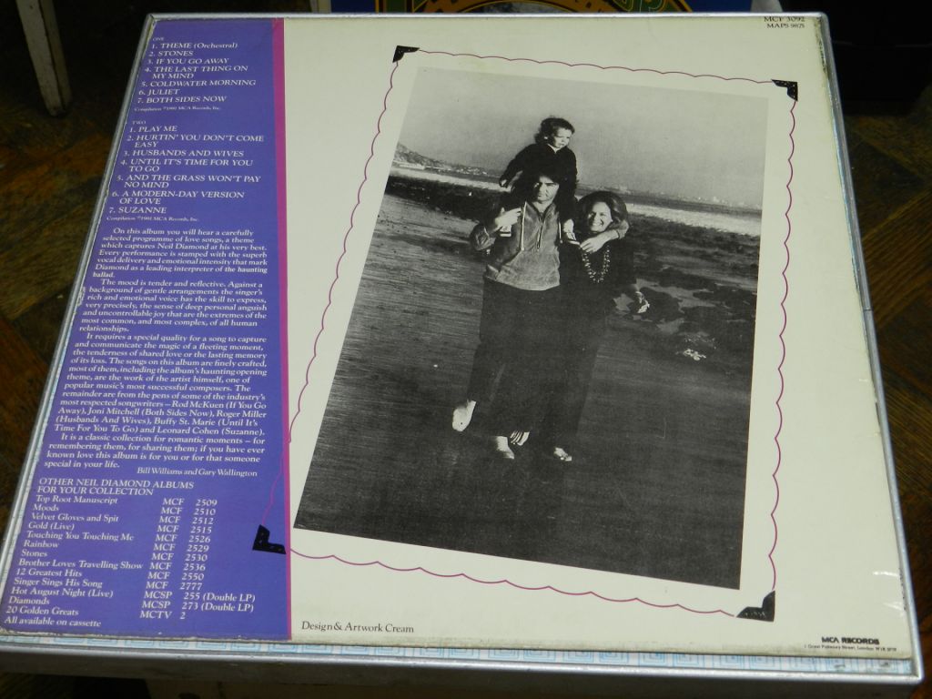 LP  Neil Diamond - Love songs - фото фото фото 3