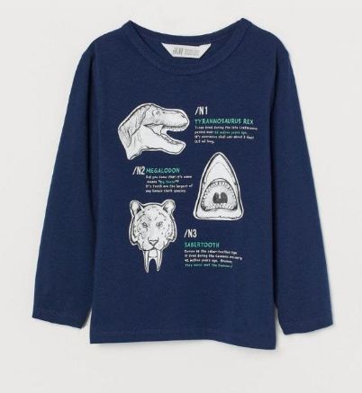 Темно-синій реглан h&amp;m на хлопчика 2-4 роки - фото фото фото 0