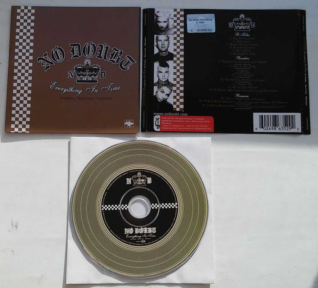 No Doubt - Everything In Time        (B-Sides, Rarities, Remixes) - фото фото фото 0