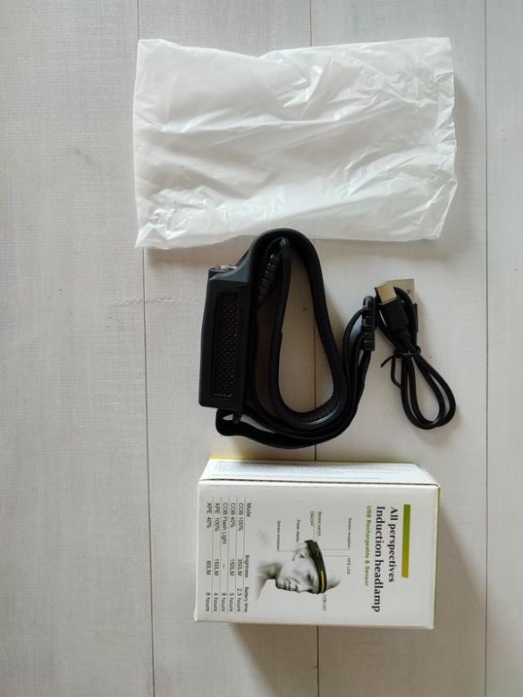 Налобний ліхтар bl g28 xpecob usb charge - фото фото фото 4