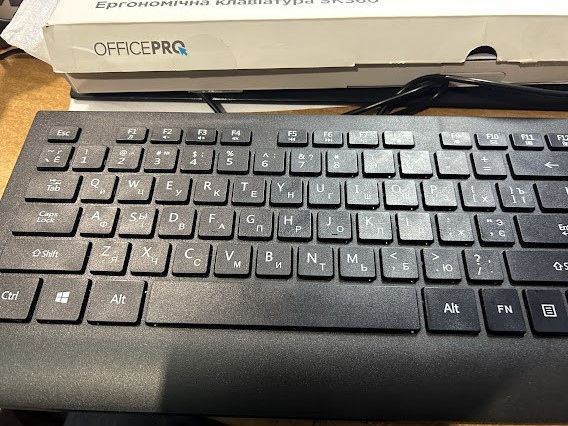 Брендовая клавиатура OfficePro SK360 USB № 230105231 - фото фото фото 1
