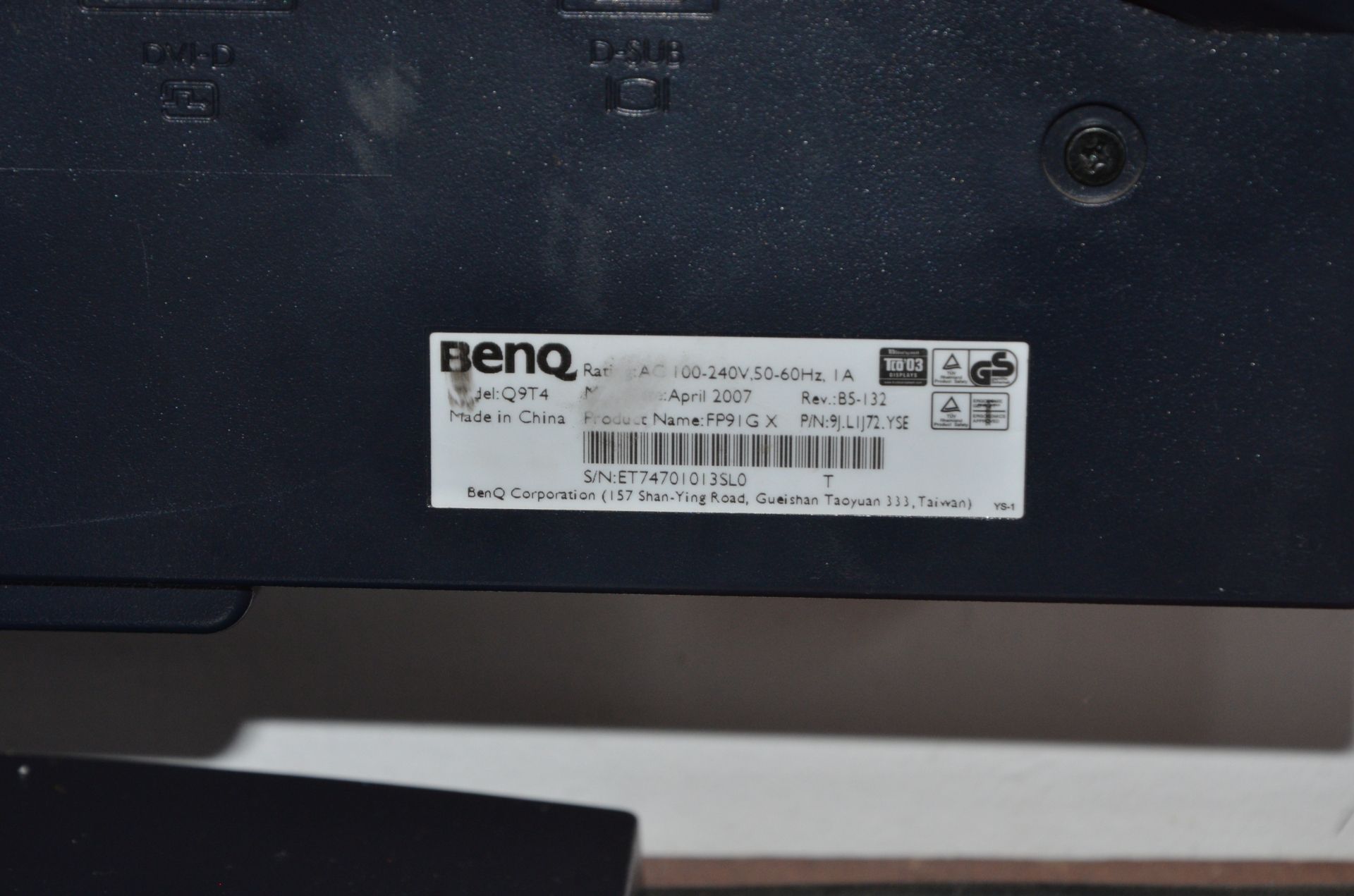 МОНІТОР TFT 19'' LCD Benq FP91GX! МегаSALE! - фото фото фото 7