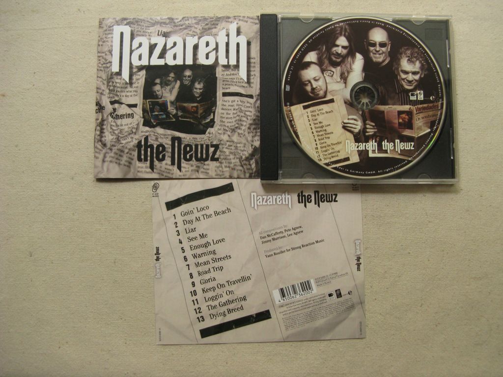 CD Nazareth. The Newz. 2008/2013. - фото фото фото 2