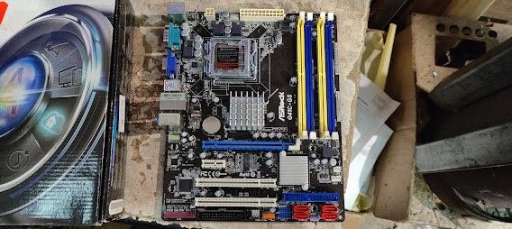 Мат. плата ASRock G41C-GS R2.0 LGA775 G41 PCI-E+SVGA+GbLAN SATA MicroATX 2DDR2+2DDR3 № 24110113/1 - фото фото фото 1
